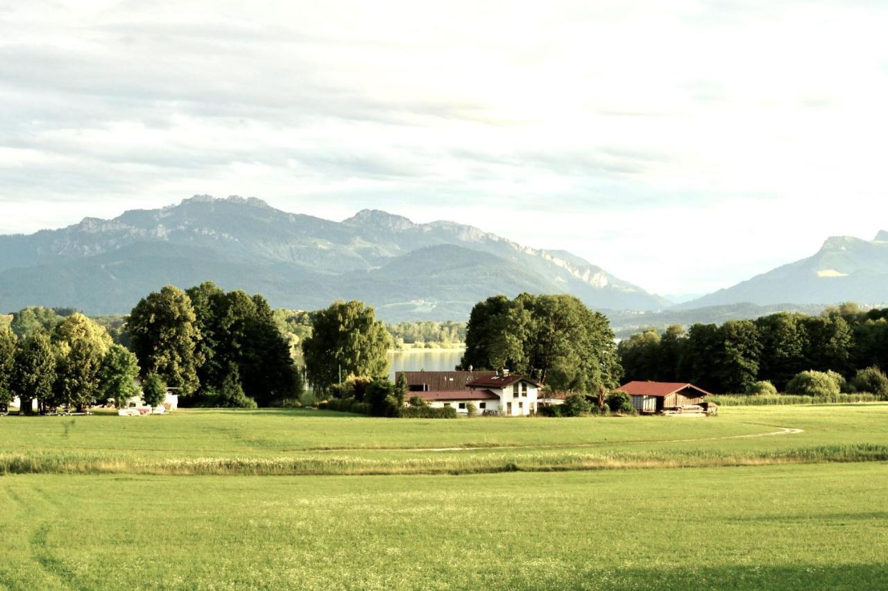 Ferienwohnung Chiemseealpenblick Breitbrunn am Chiemsee Zewnętrze zdjęcie